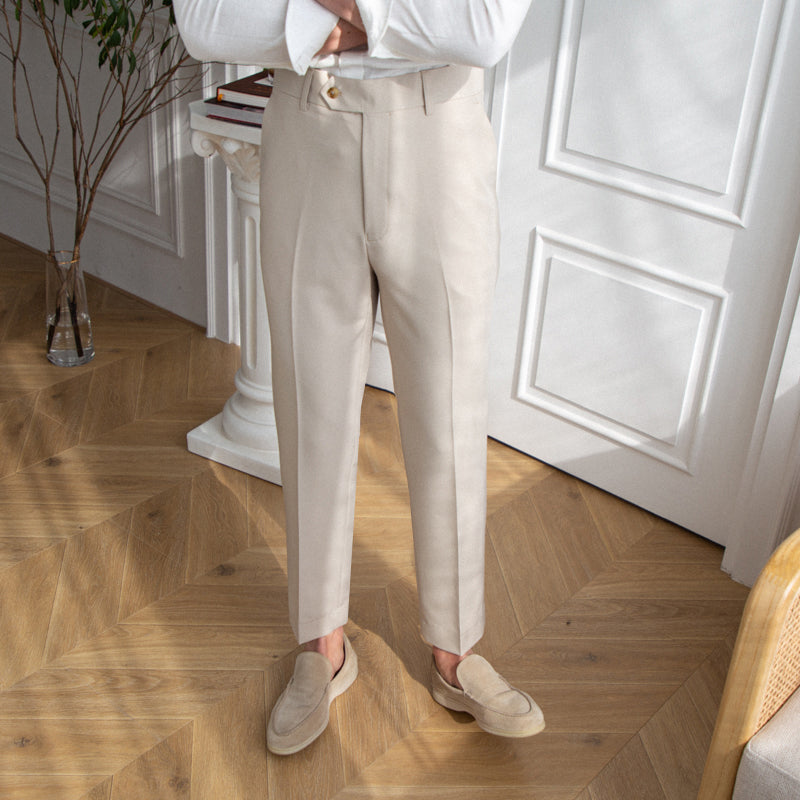 Sanremo Easy-Iron Straight Fit Trousers