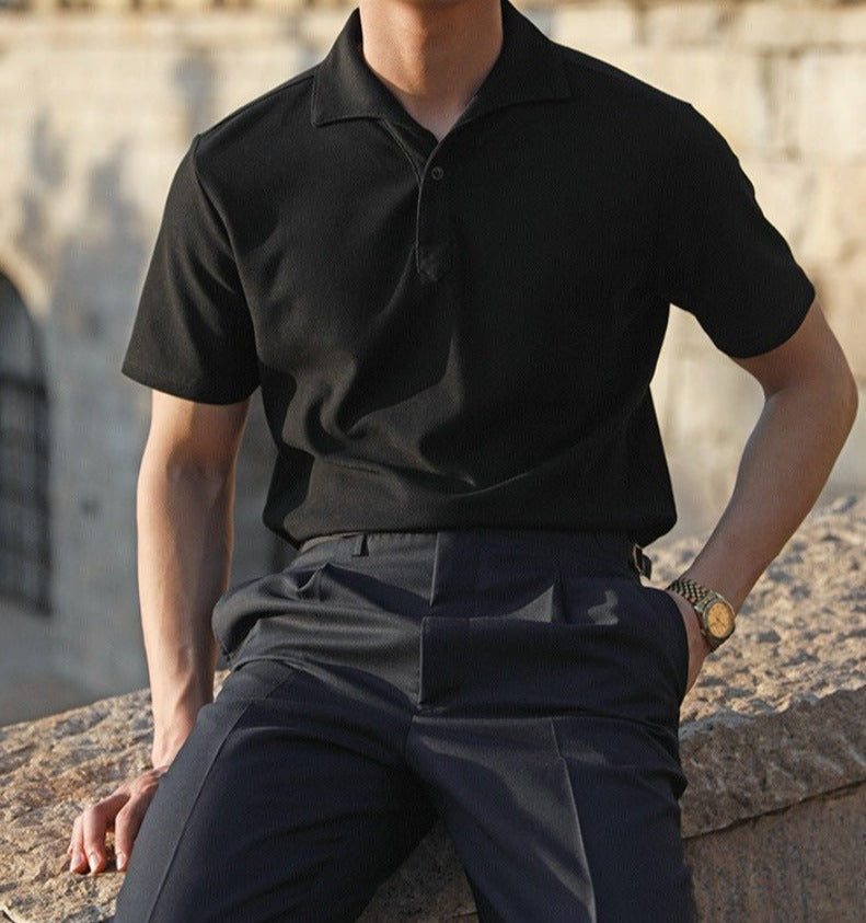 Sorrento Polo with One-Piece Collar