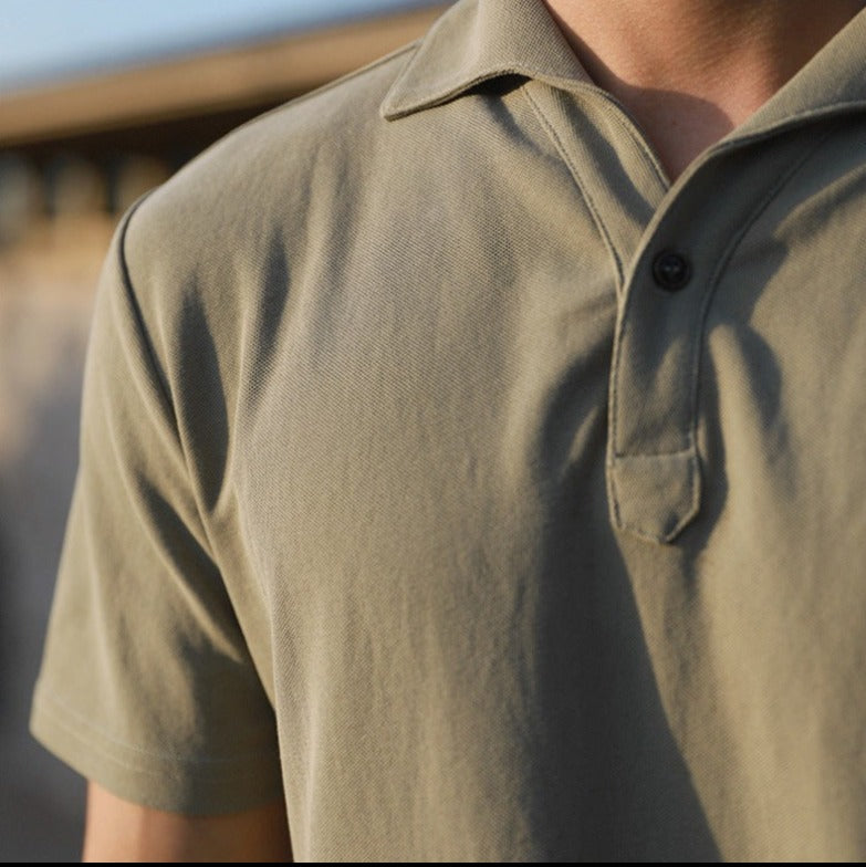 Sorrento Polo with One-Piece Collar