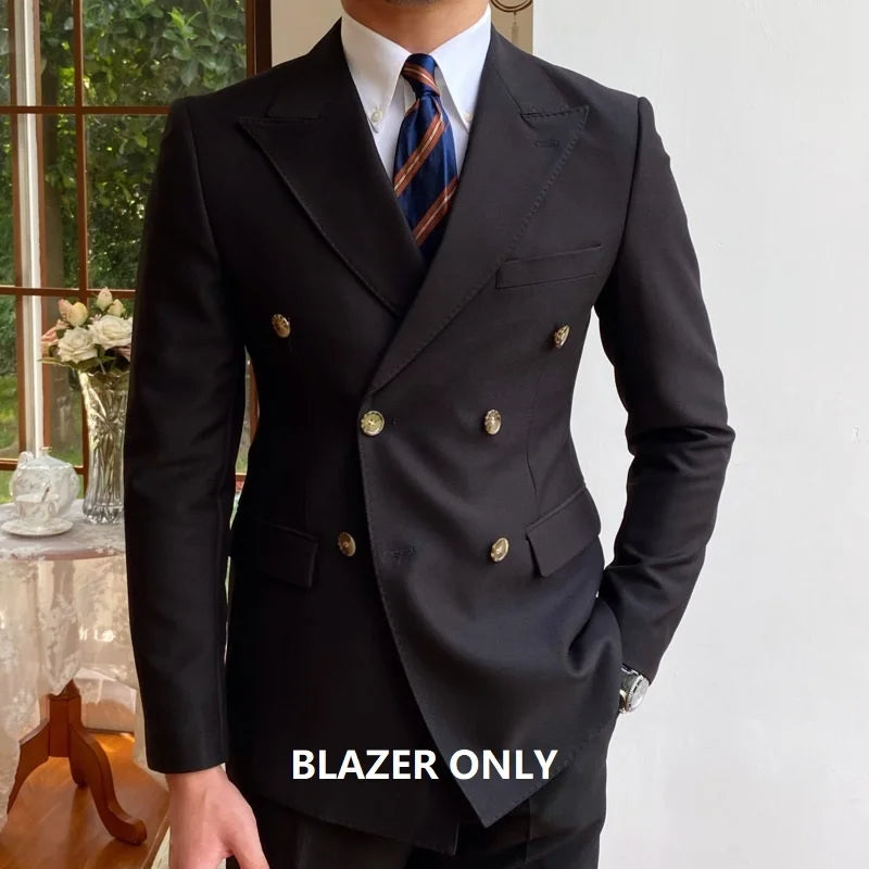 Laurent | Blazer double boutonnage de luxe