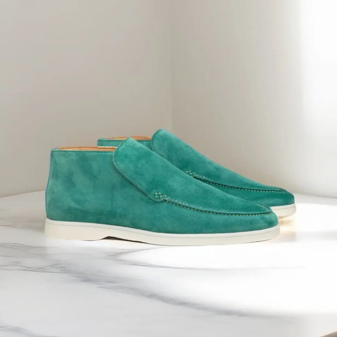 Paris™ Suède Moccasins Haute