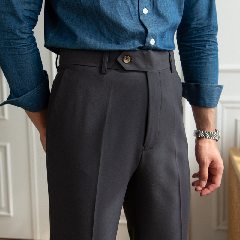 Sanremo Easy-Iron Straight Fit Trousers