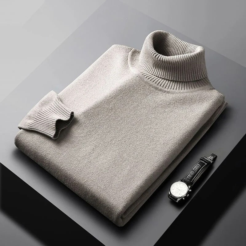 Luca Wool Blend Turtleneck