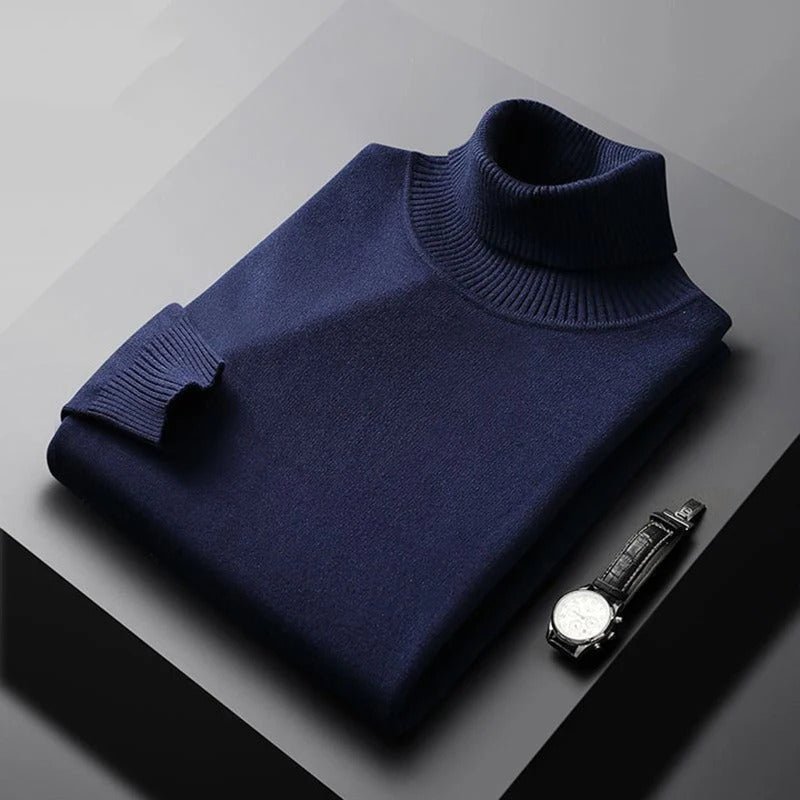 Luca Wool Blend Turtleneck