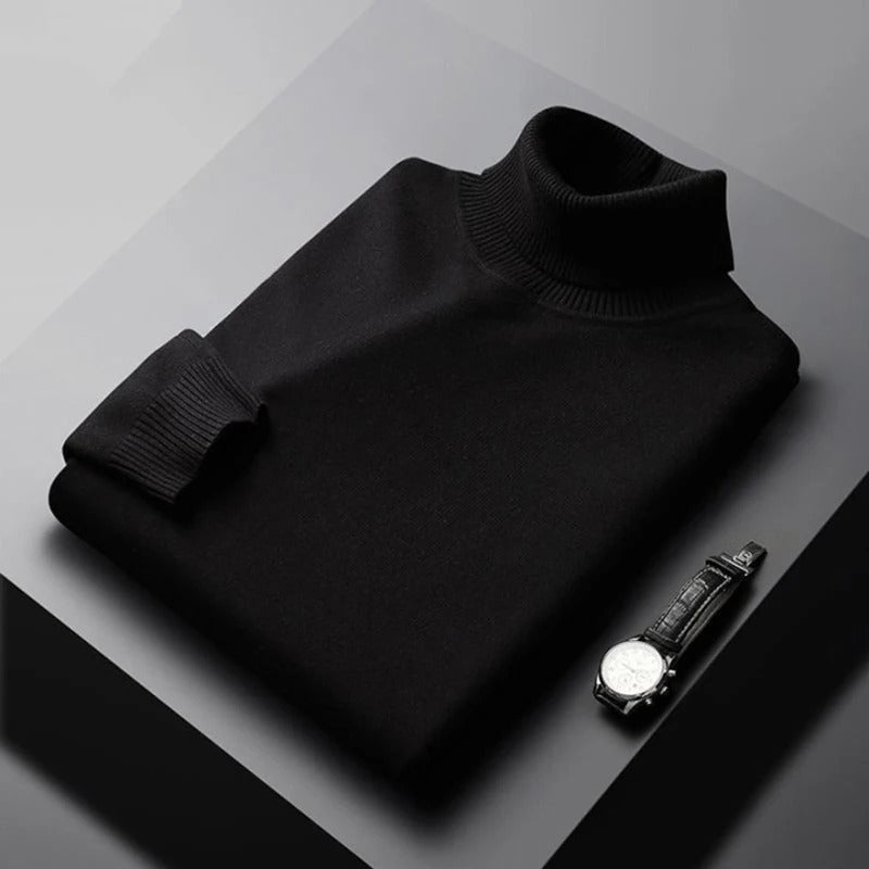 Luca Wool Blend Turtleneck