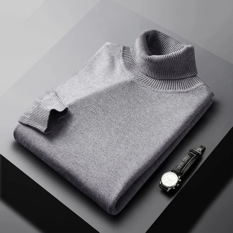 Luca Wool Blend Turtleneck