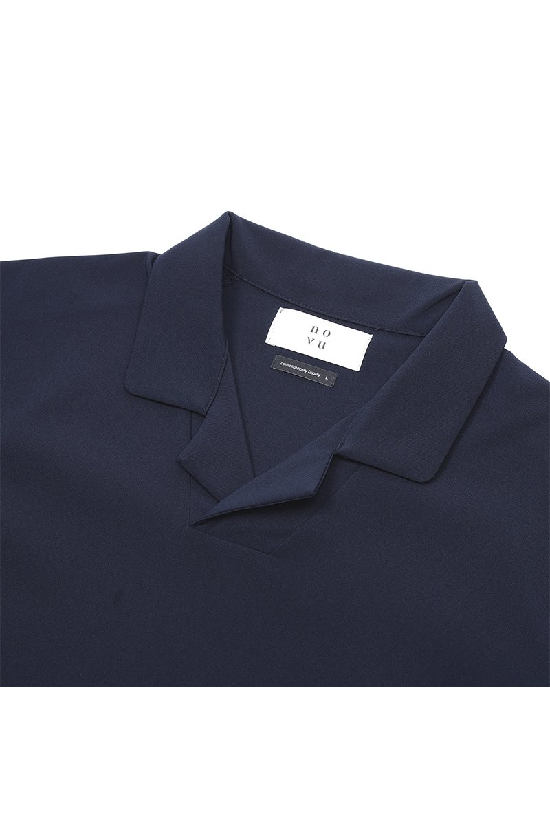 Navy Oxford Polo